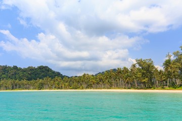 Tropical sea shore in Thailand