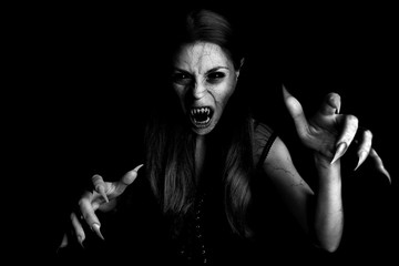 devil vampire woman - 104281083