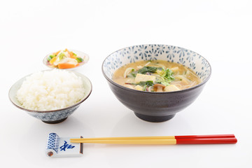 おいしそうな和風朝食
