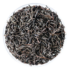 close-up of Ceylon leaf tea Sudugahahena (Orange Pekoe 1) © smspsy