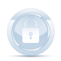 Icona Lucchetto - Acciaio Azzurro