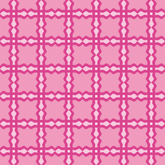 Fun pattern with light and dark pink decorations