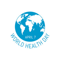 Fototapeta premium World health day concept.