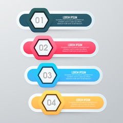 Colorful Business Infographic layout.