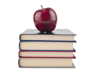 books and apple