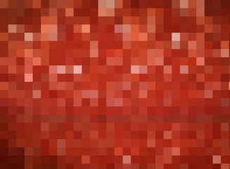 red mosaic abstract background