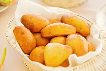 basket of little pies