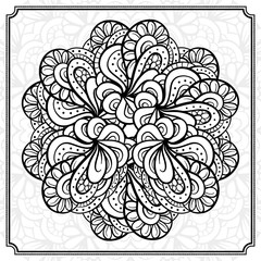 Fototapeta premium Abstract round design element