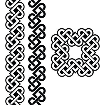 Celtic Irish knots, braids and patterns  