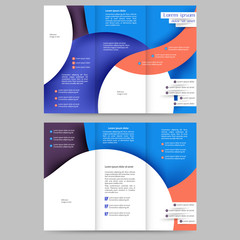 Abstract brochure template