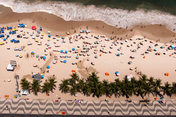 Copacabana Beach from High Above