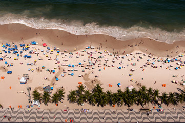 Copacabana Beach from High Above