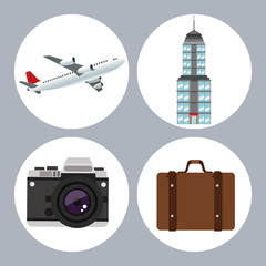 Travel icon design 