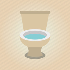 Bathroom icons design 