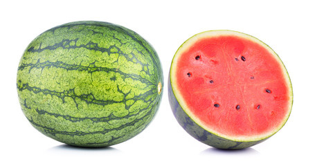 watermelon on white background