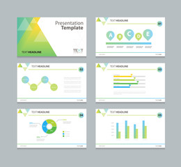 abstract business template presentation slide  background design