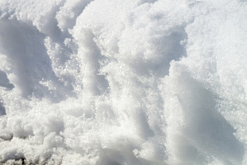 Natural snow background