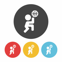 play basketball icon