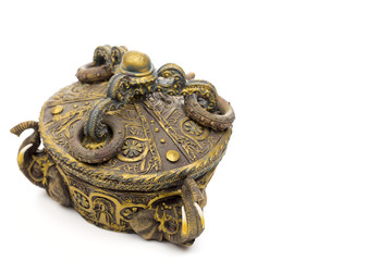 box on the white background