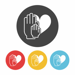 Obraz premium Donation icon