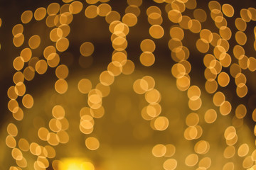 Blurred background night photo. Background out of focus. Can use as wallpaper, design. Fairy defocused photo.
