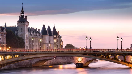 Foto op Canvas Conciergerie paris France © PUNTOSTUDIOFOTO Lda