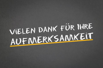 Obraz premium vielen Dank für Ihre Aufmerksamkeit