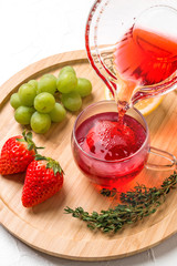 きれいになるハーブティー delicious herb tea which The beauty