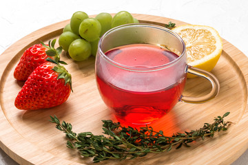 きれいになるハーブティー delicious herb tea which The beauty