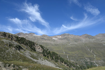 Berge bei Obergurgl