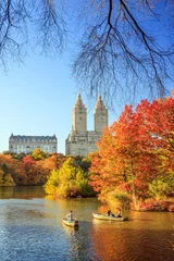 Peel and stick wallpaper Central Park Central Park in Autumn