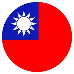 Taiwan flag vector
