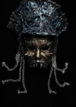 Gothic decorative mask