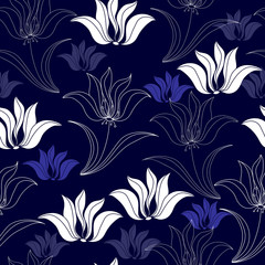 Floral seamless pattern