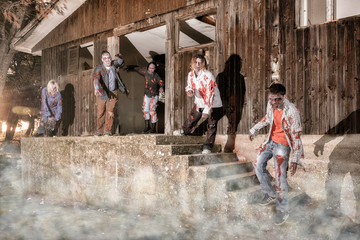 Zombie attack
