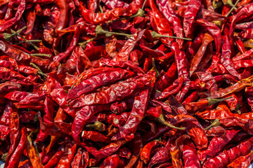 red chili pepper for Thai food.