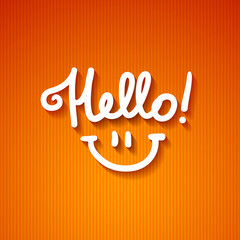 hello lettering © redcollegiya