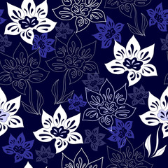 Floral seamless pattern
