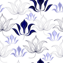 Floral seamless pattern