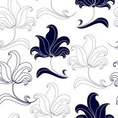 Floral seamless pattern