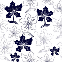 Floral seamless pattern