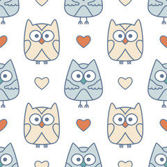 owls seamless