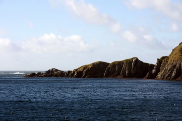 Cape Horn - the southernmost point of the archipelago of Tierra del Fueg