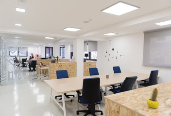 empty  startup busines office interior