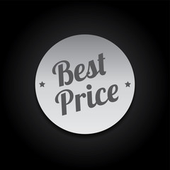 silver badge label theme