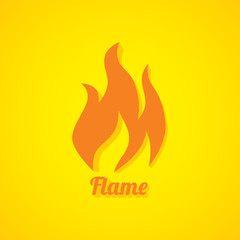 flaming fire theme