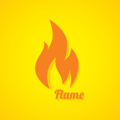 flaming fire theme