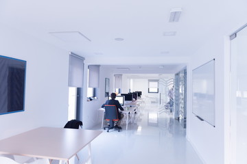 startup business people group at office