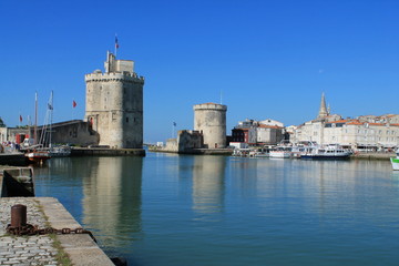 Vieux port de la Rochelle, France