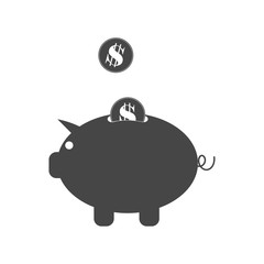 Money box vector icon